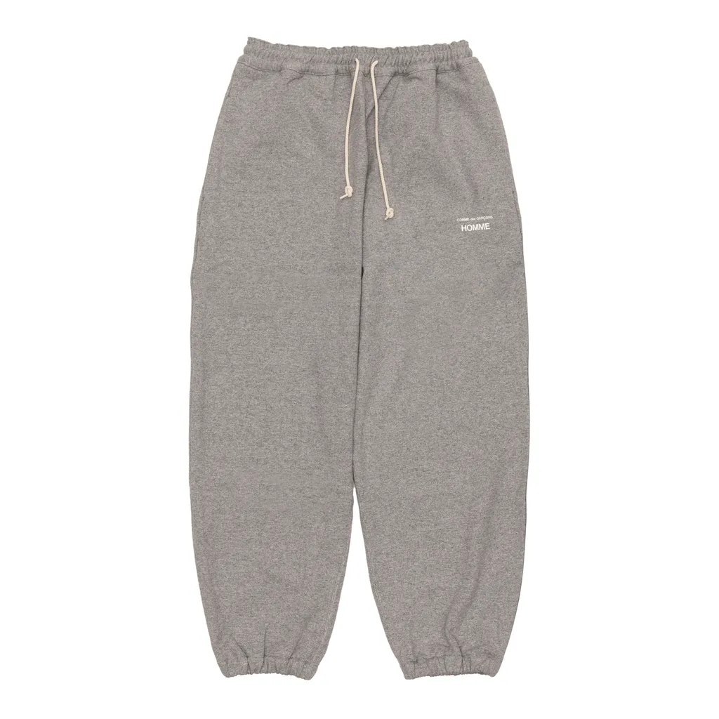Cotton Terry Cloth Garment Print Pants