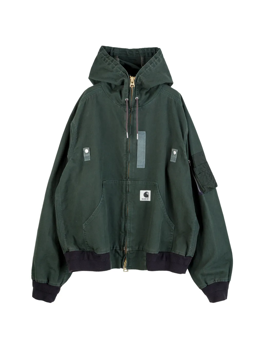 Carhartt Wip Washed Duck Hooded Blouson