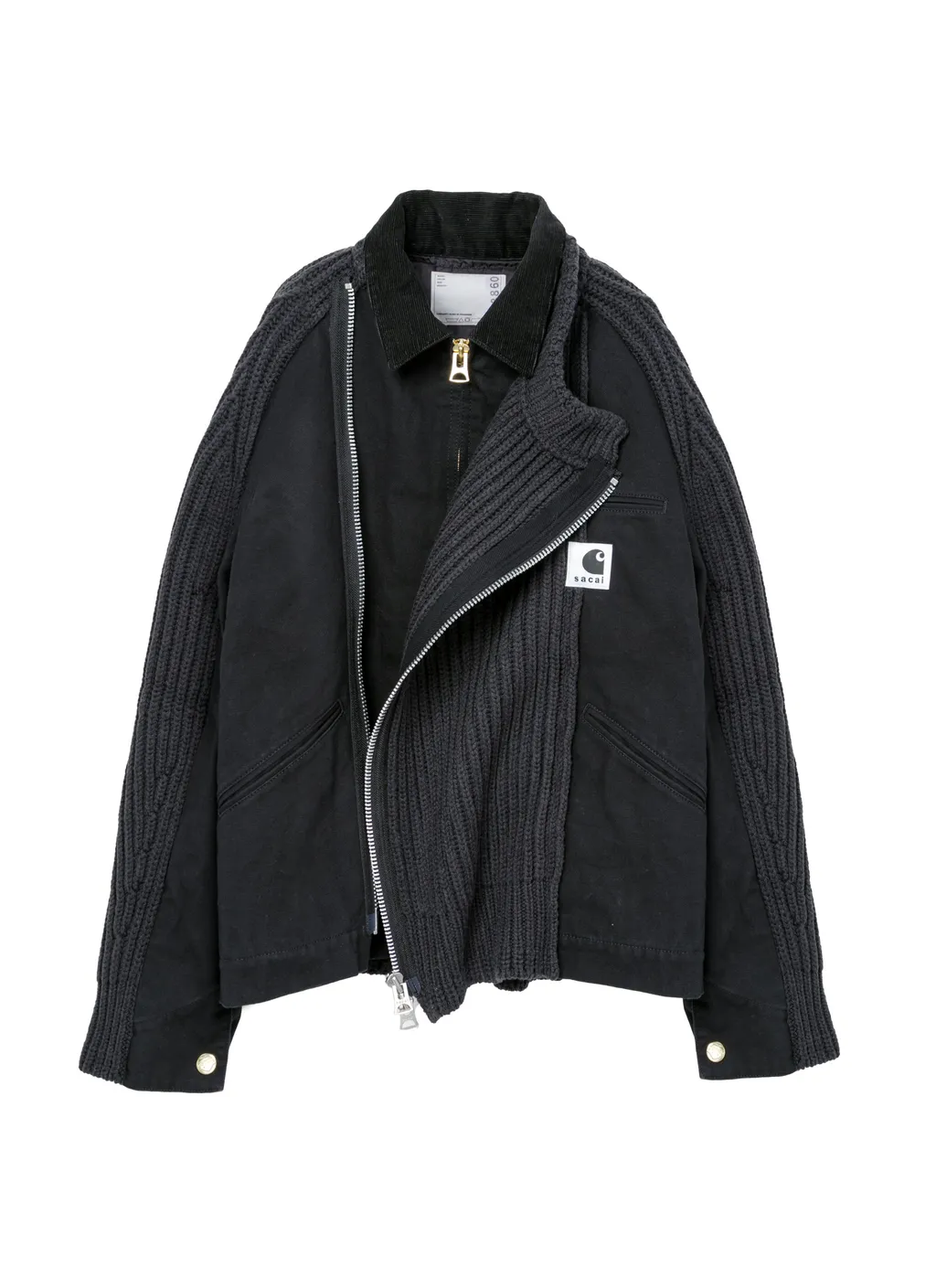 Carhartt Wip Washed Duck X Wool Knit Blouson