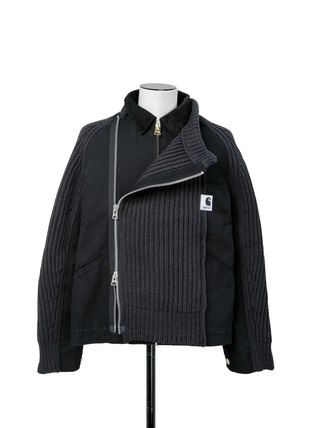 Carhartt Wip Washed Duck X Wool Knit Blouson