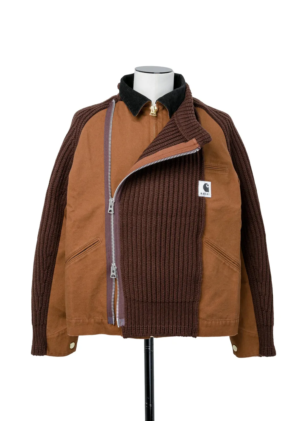 Carhartt Wip Washed Duck X Wool Knit Blouson