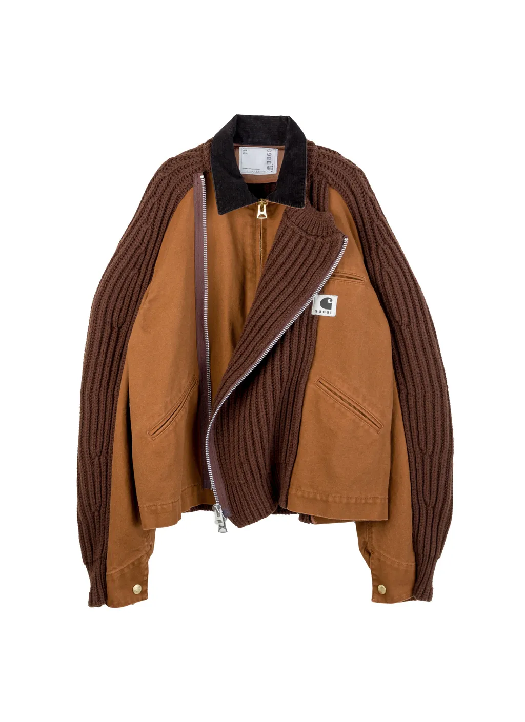 Carhartt Wip Washed Duck X Wool Knit Blouson