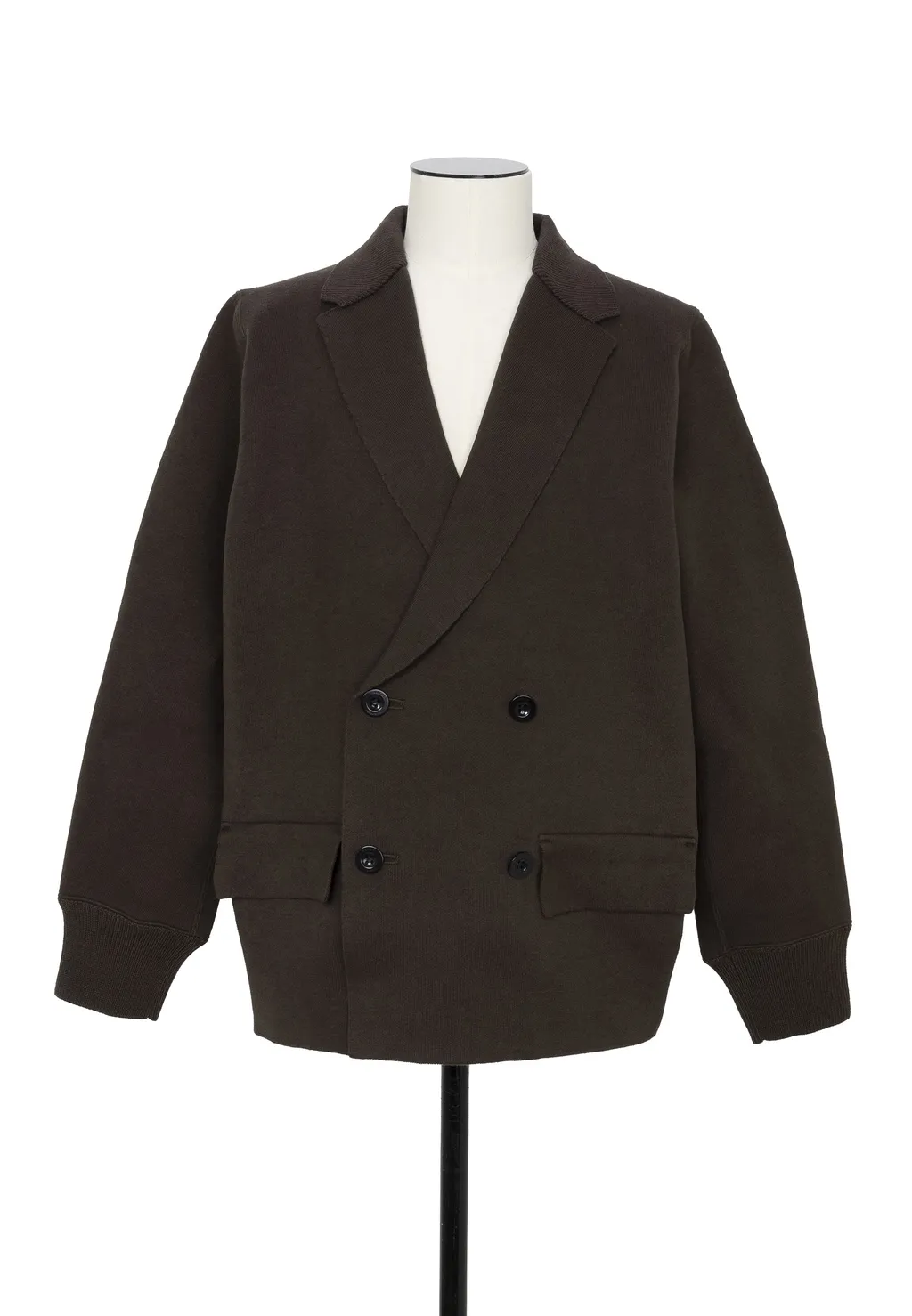 Cotton Cashmere Knit Jacket