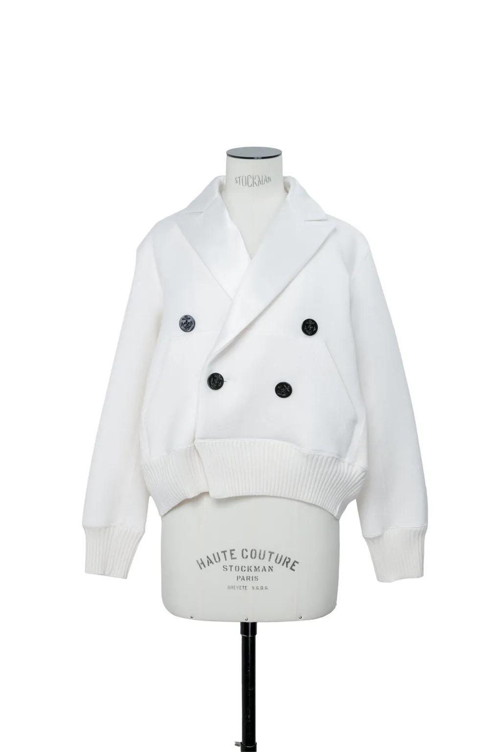 Cotton Cashmere Knit Jacket