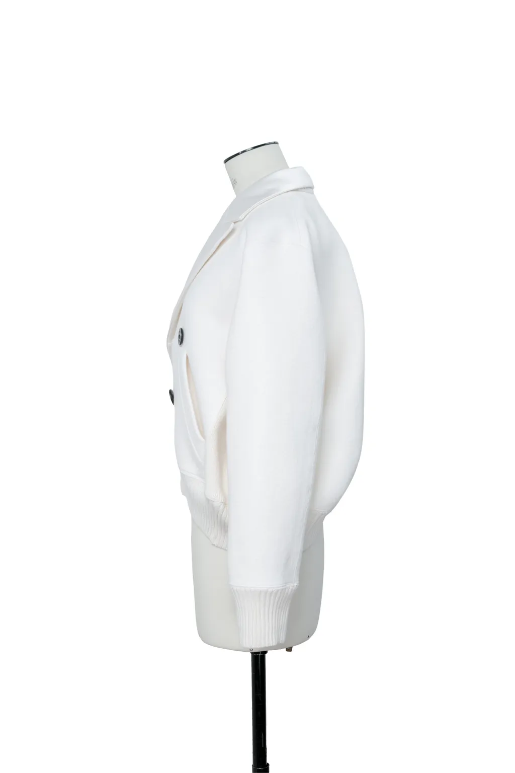 Cotton Cashmere Knit Jacket