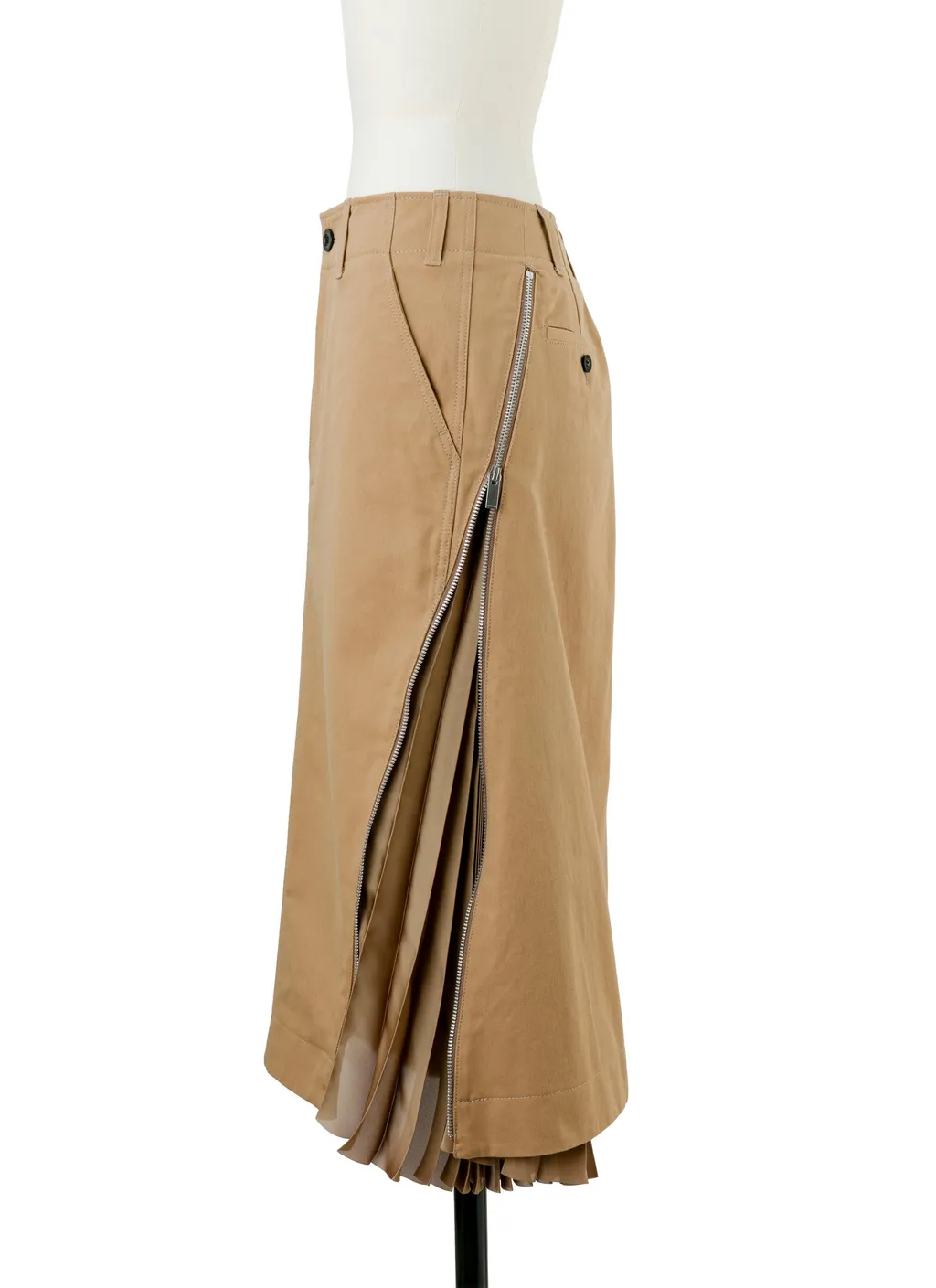 Cotton Chino Skirt