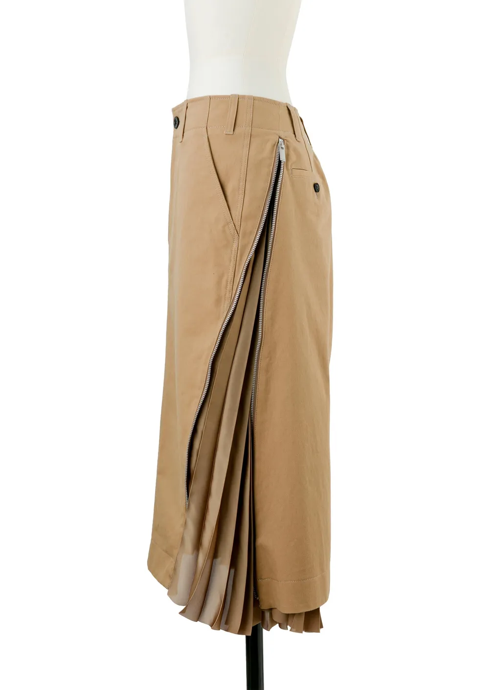Cotton Chino Skirt