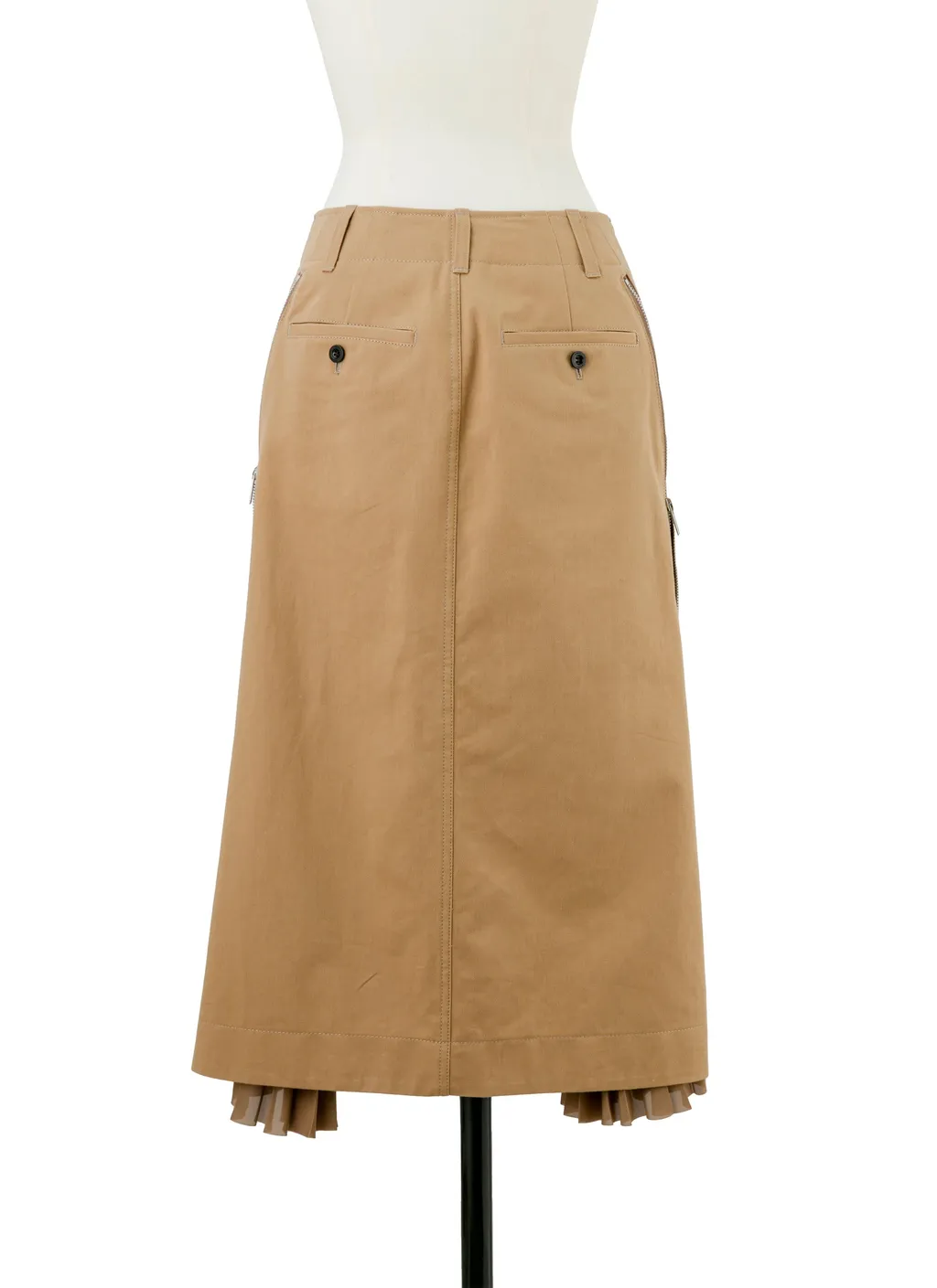 Cotton Chino Skirt