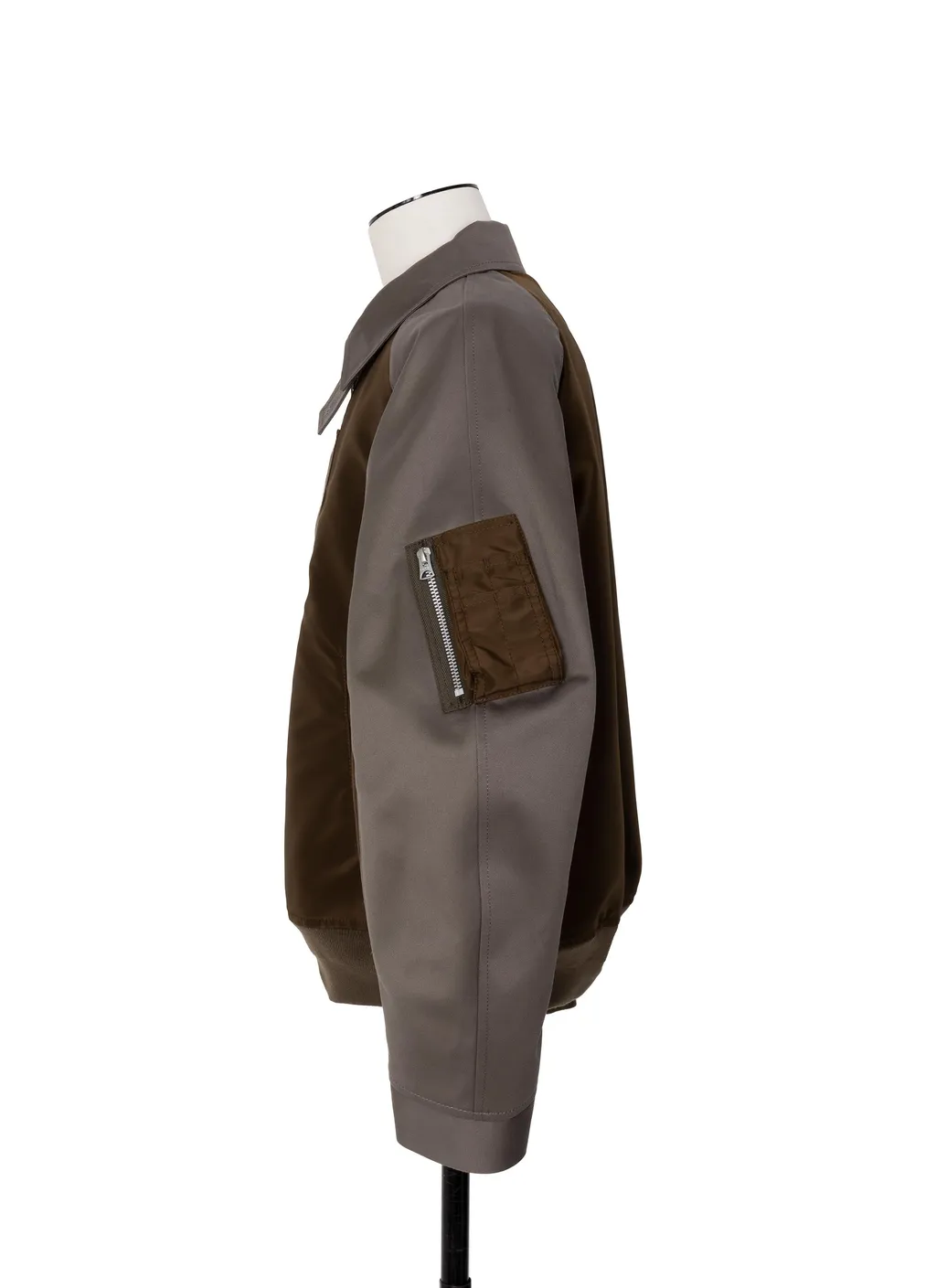 Cotton Chino X Nylon Twill Blouson
