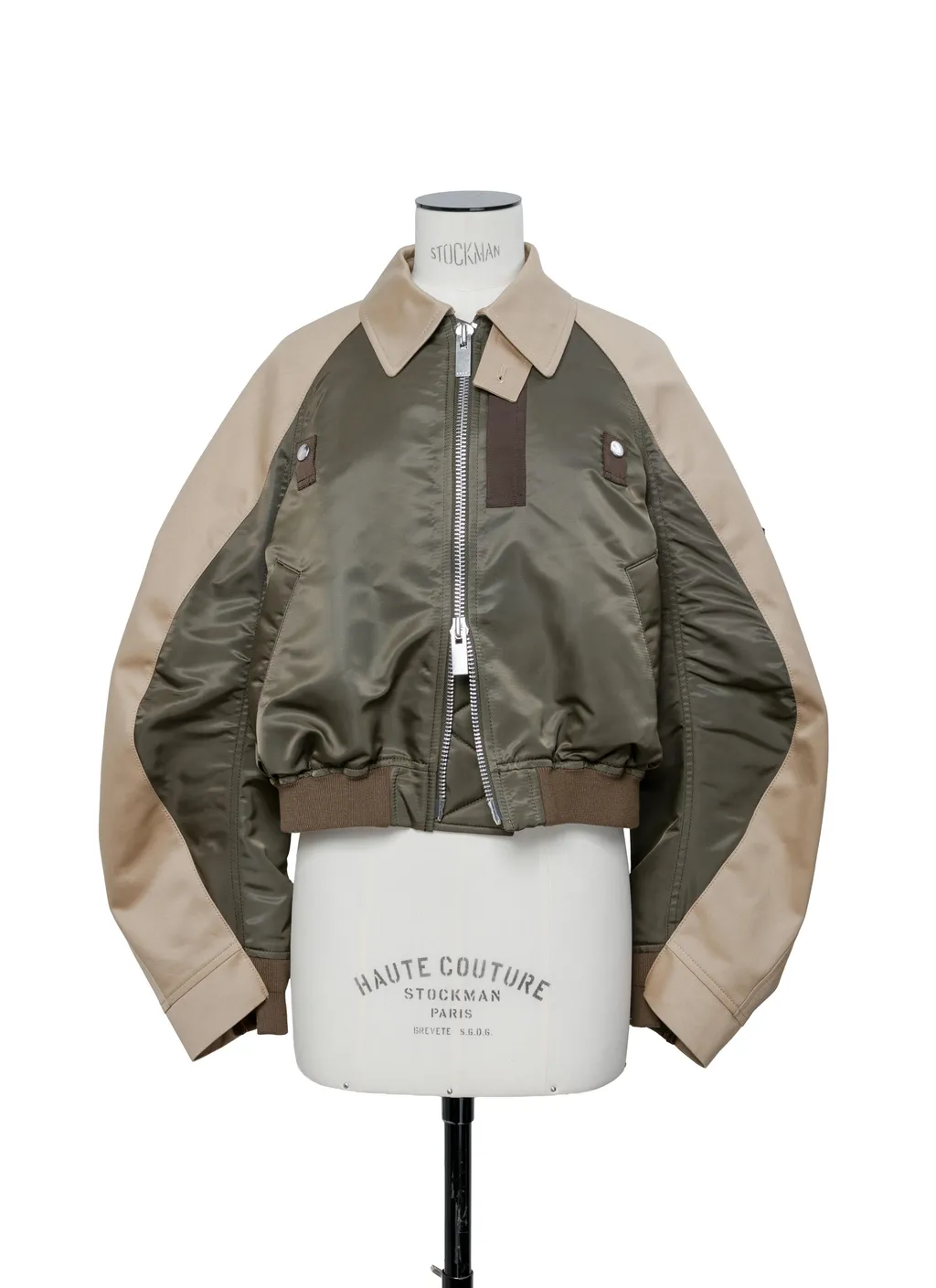 Cotton Chino X Nylon Twill Blouson