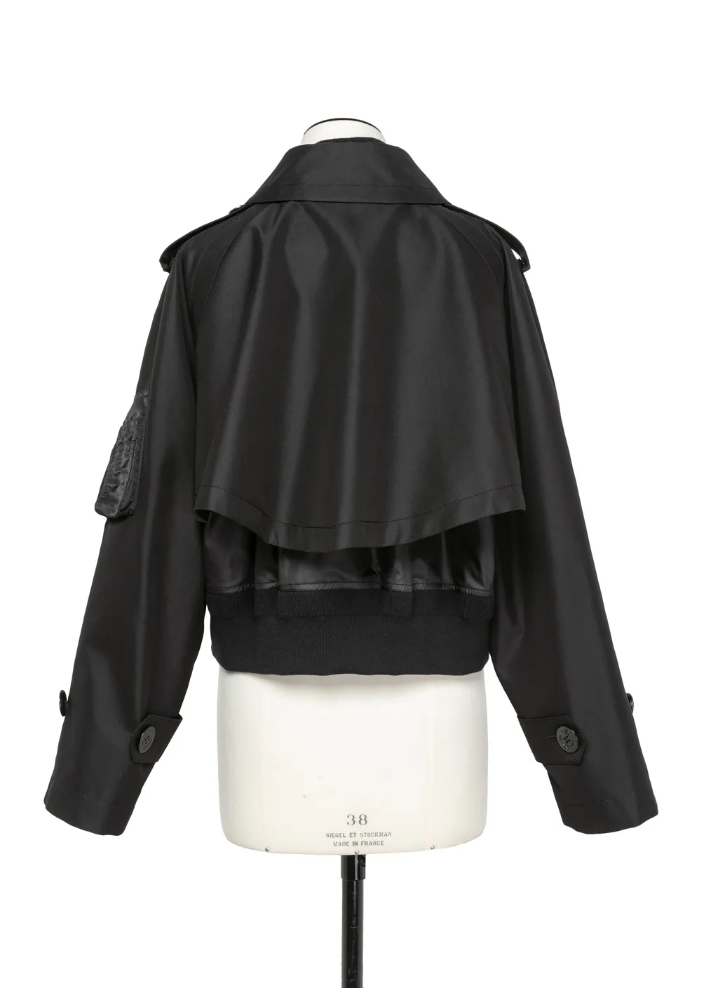 Cotton Gabardine X Nylon Twill Blouson
