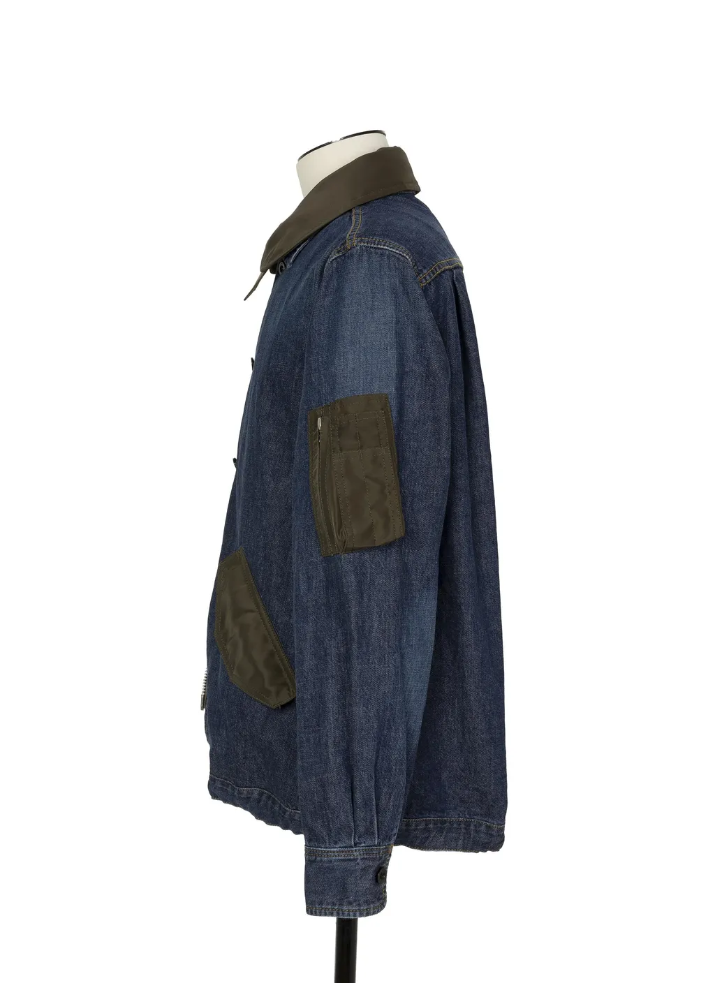 Denim X Nylon Twill Blouson