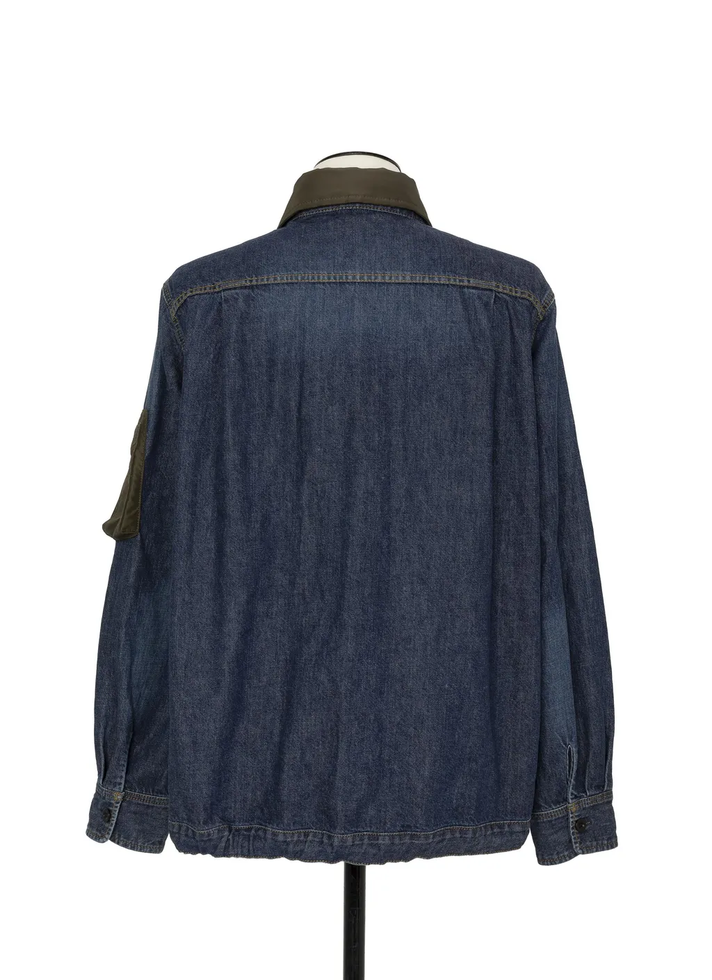 Denim X Nylon Twill Blouson