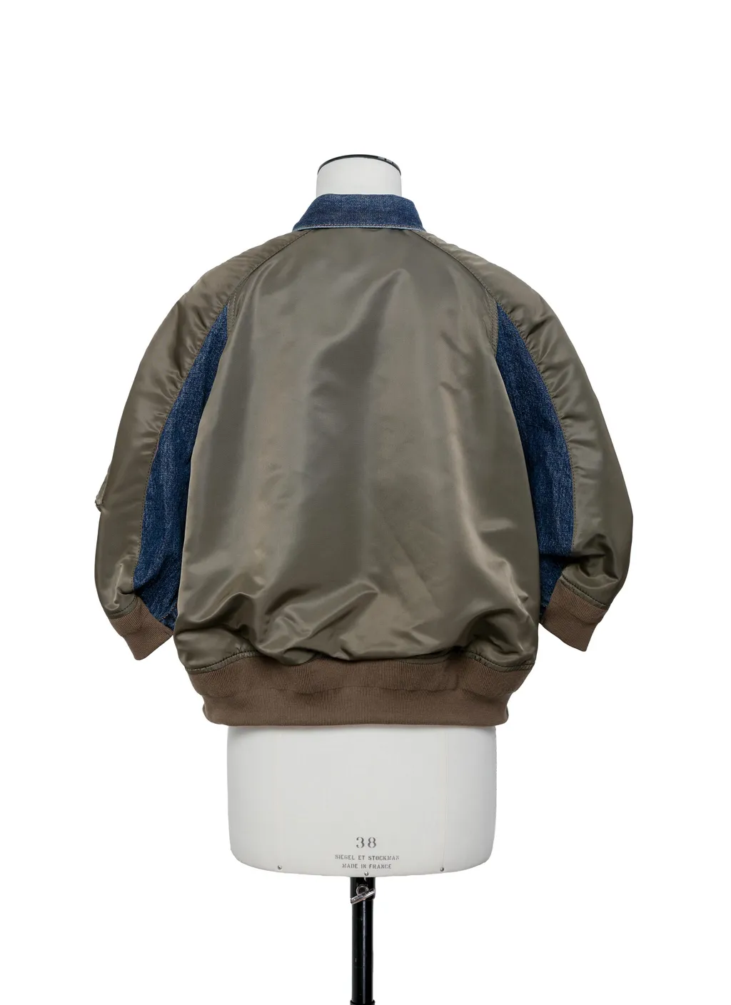 Denim X Nylon Twill Jacket