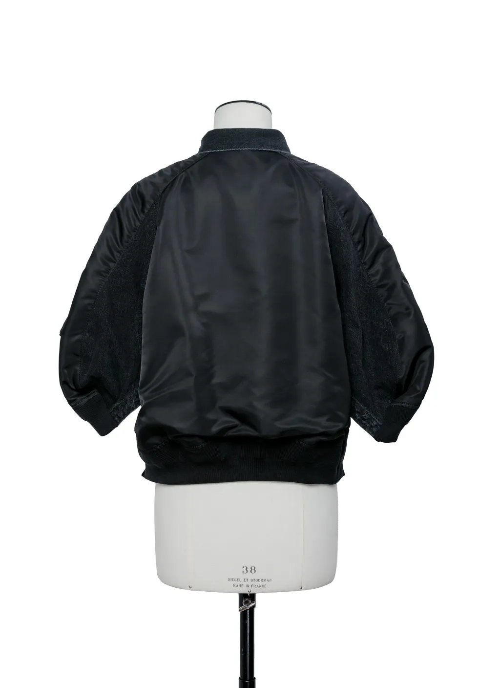 Denim X Nylon Twill Jacket