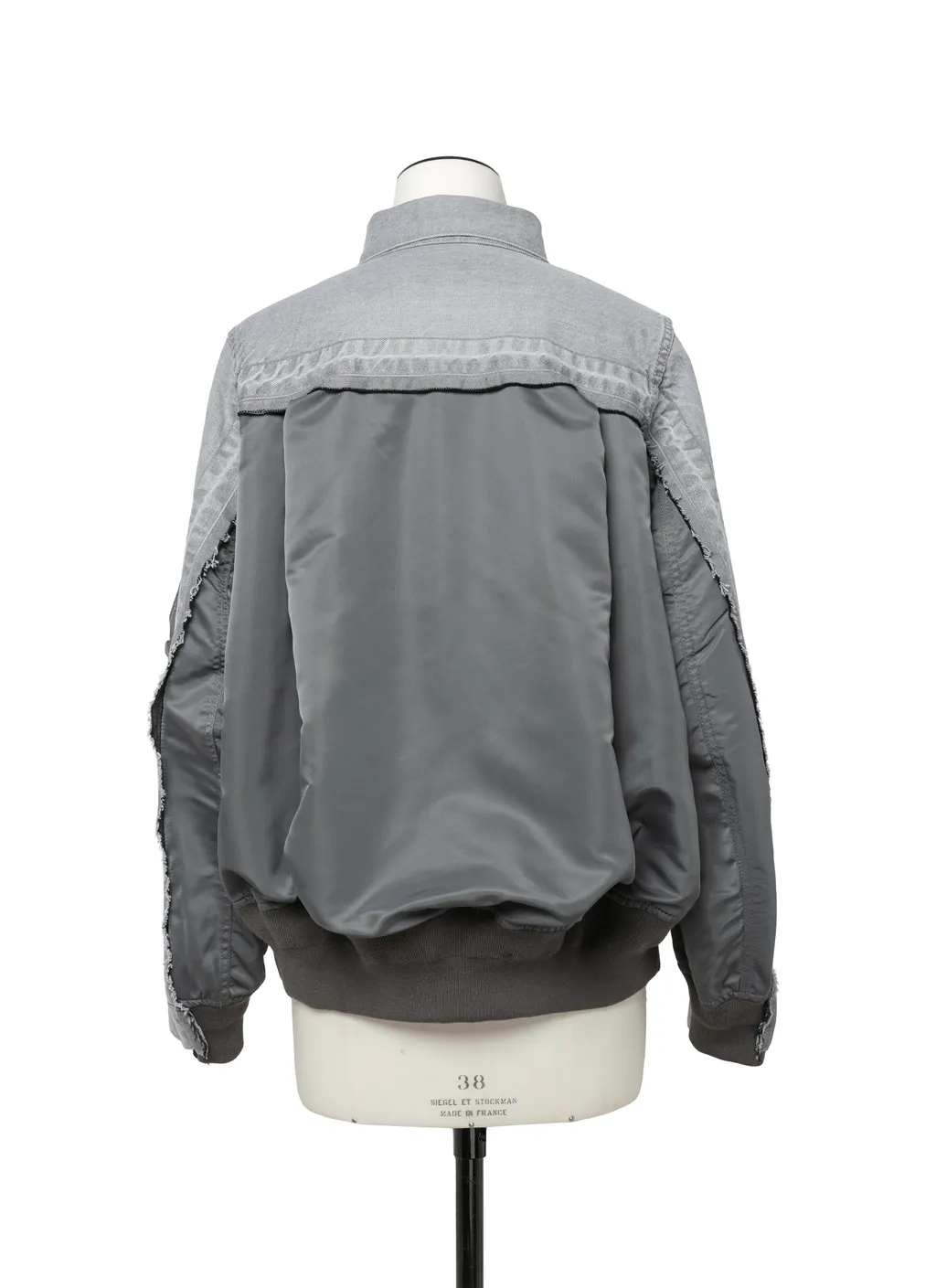 Denim X Nylon Twill Jacket