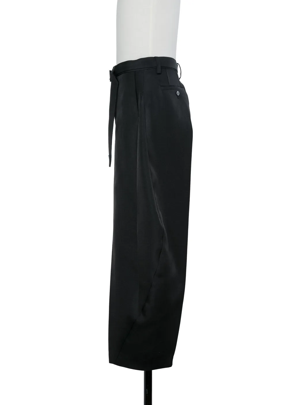 Double-Faced Silk Cotton Pants