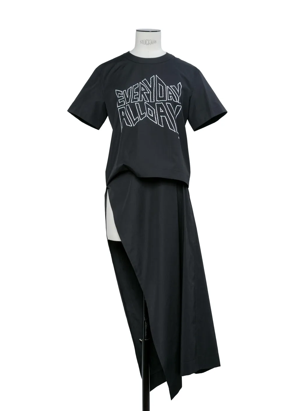 Geoff Sacai By Geoff Mcfetridge Poplin Dress