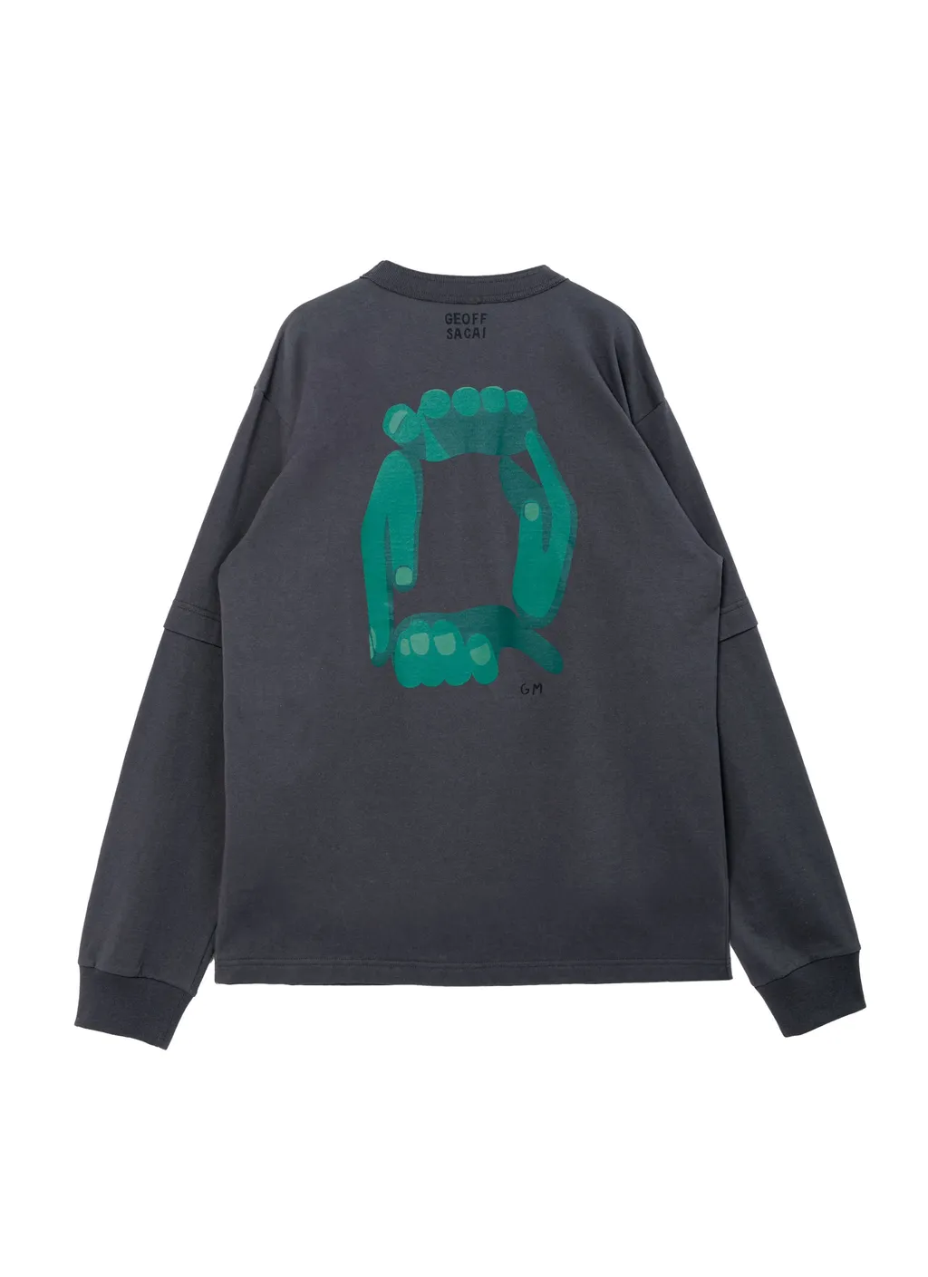 Geoff Sacai By Geoff Mcfetridge Print L/S T-Shirt