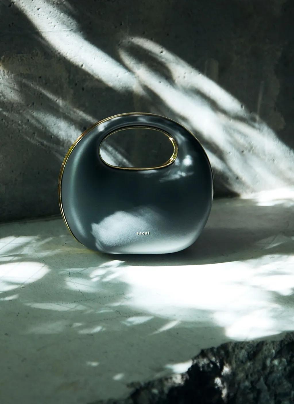 Leather Round Bag