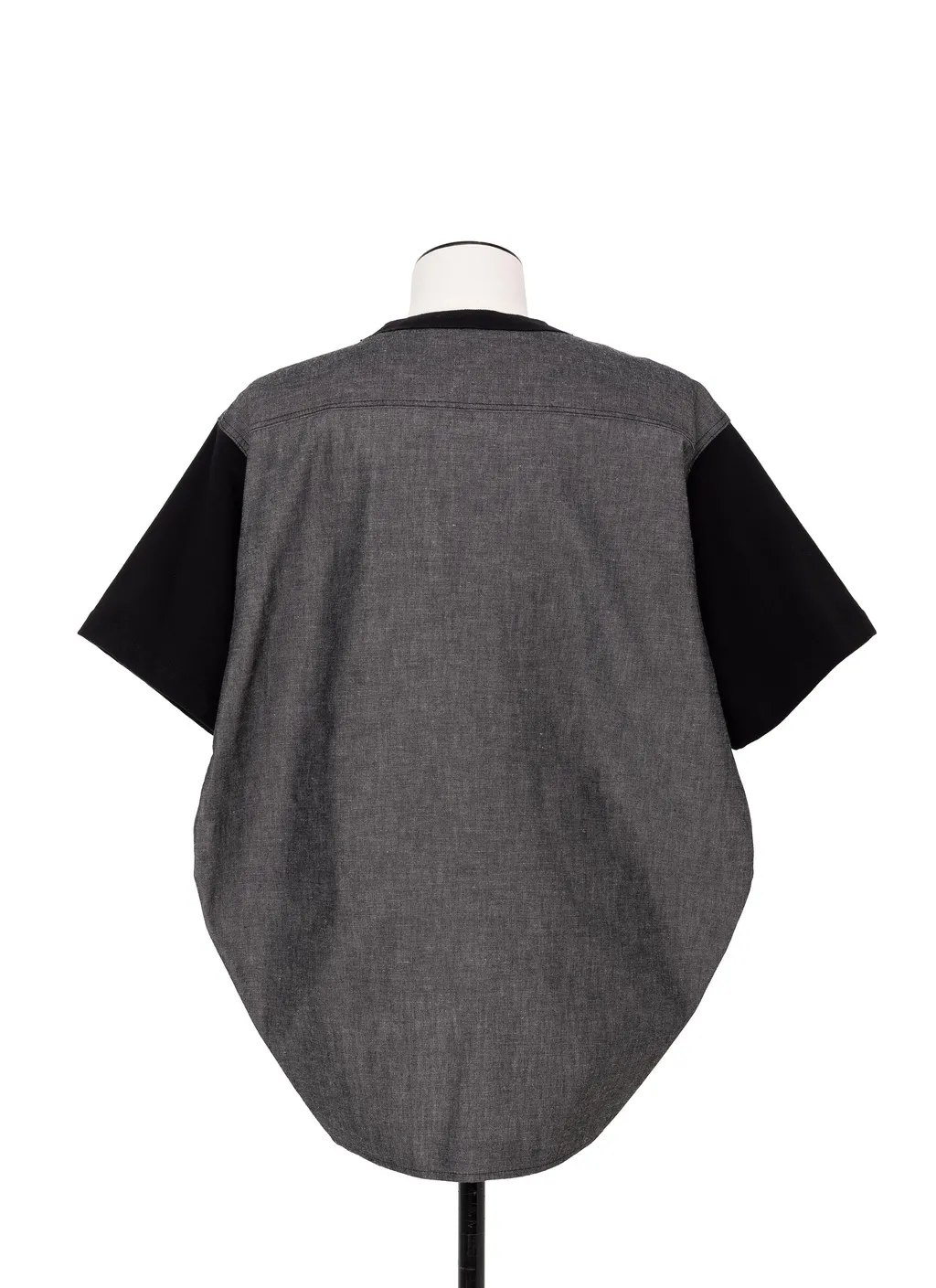 Light Weight Denim X Cotton Jersey T-Shirt