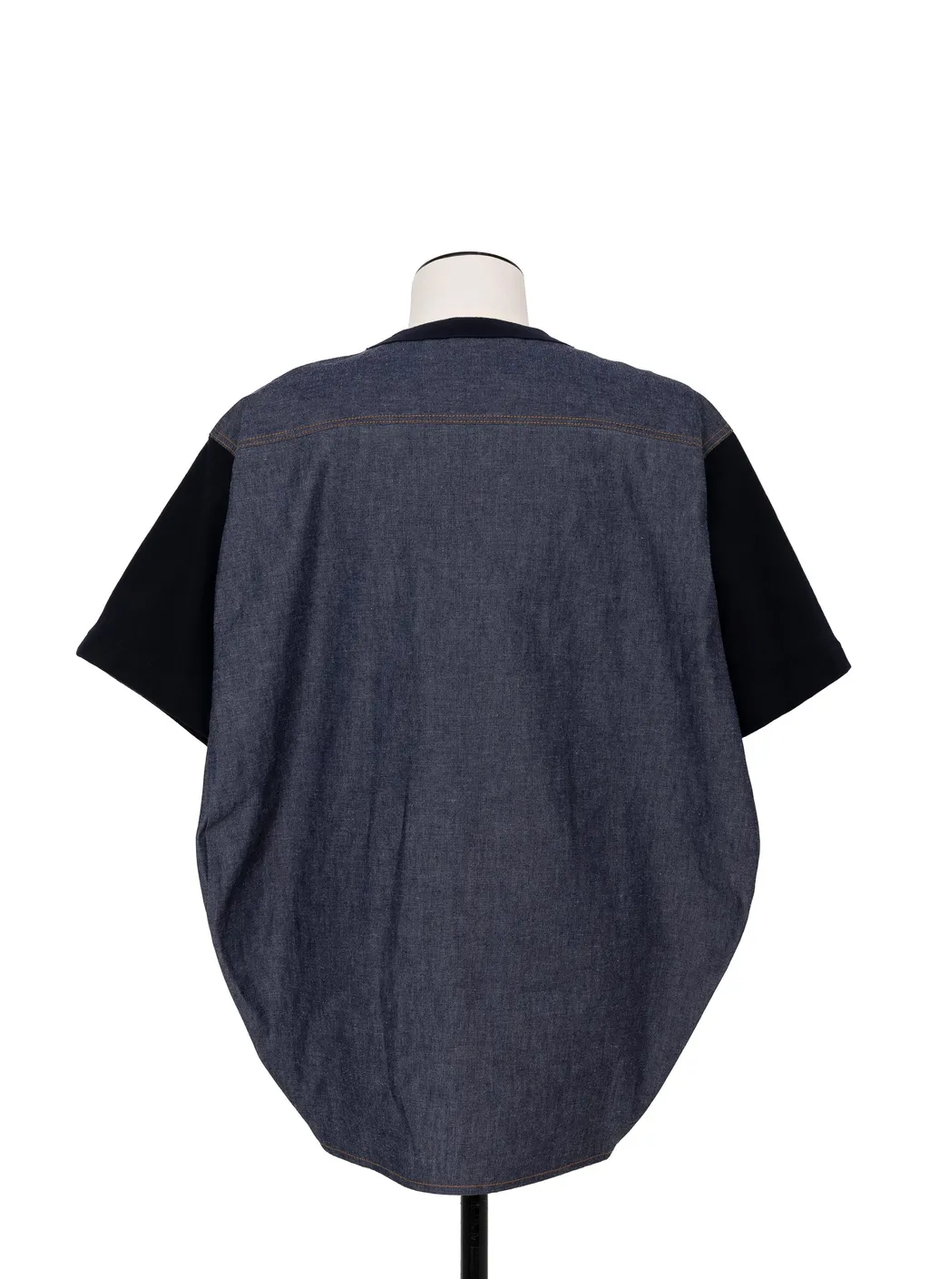 Light Weight Denim X Cotton Jersey T-Shirt
