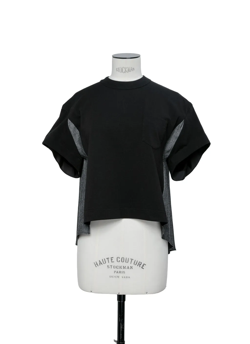 Light Weight Denim X Cotton Jersey T-Shirt