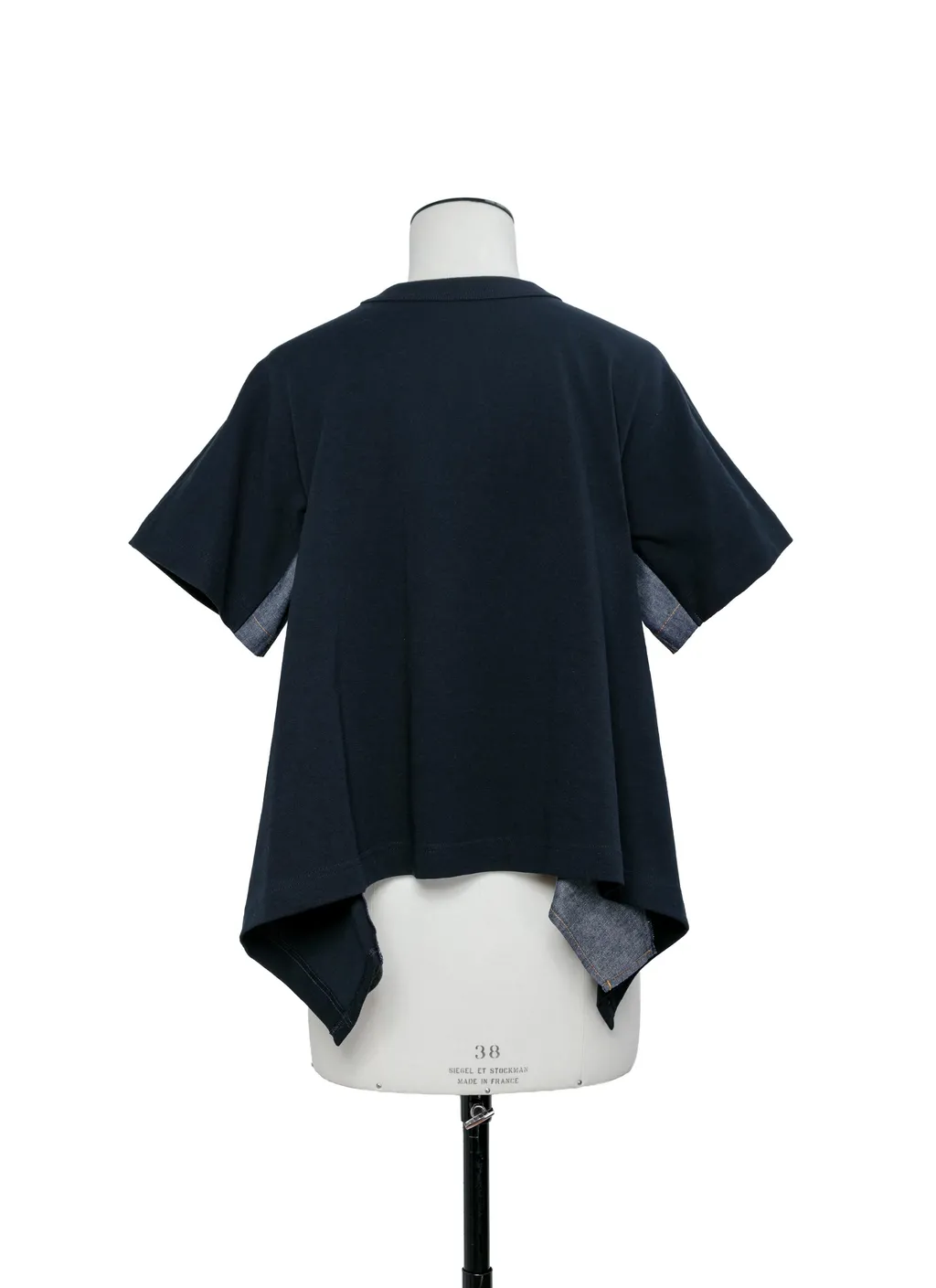 Light Weight Denim X Cotton Jersey T-Shirt