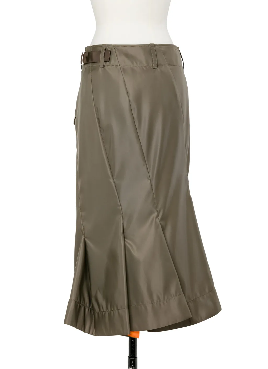 Nylon Twill Skirt