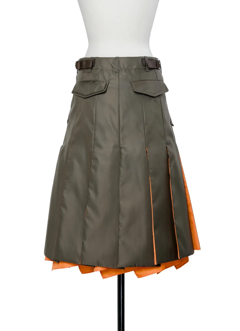 Nylon Twill Skirt