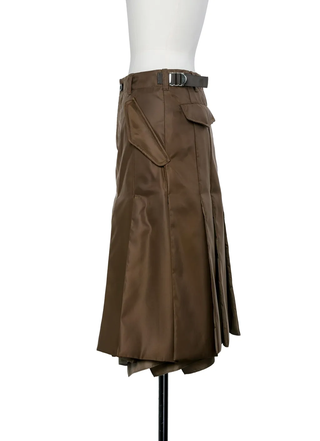 Nylon Twill Skirt