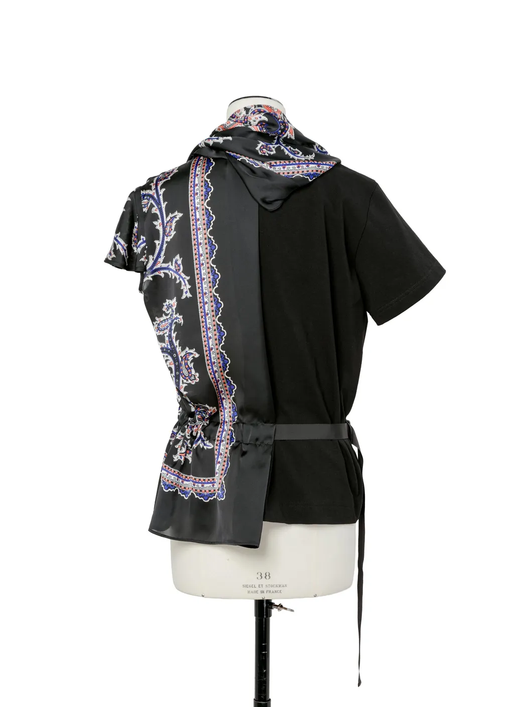 Paisley Print X Cotton Jersey T-Shirt