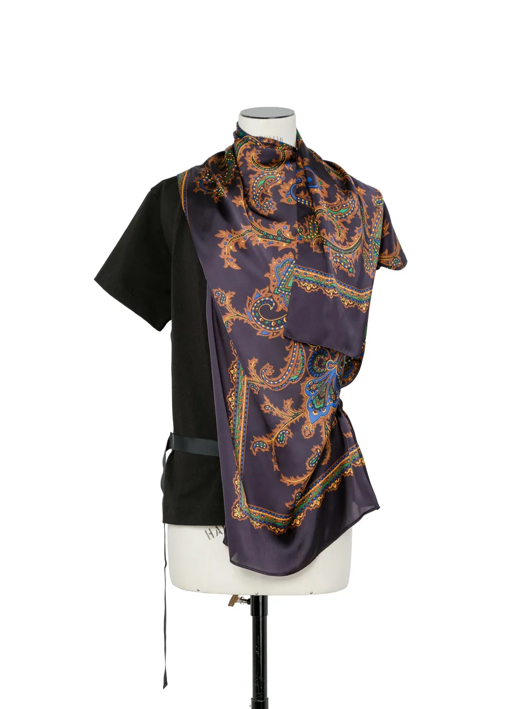 Paisley Print X Cotton Jersey T-Shirt