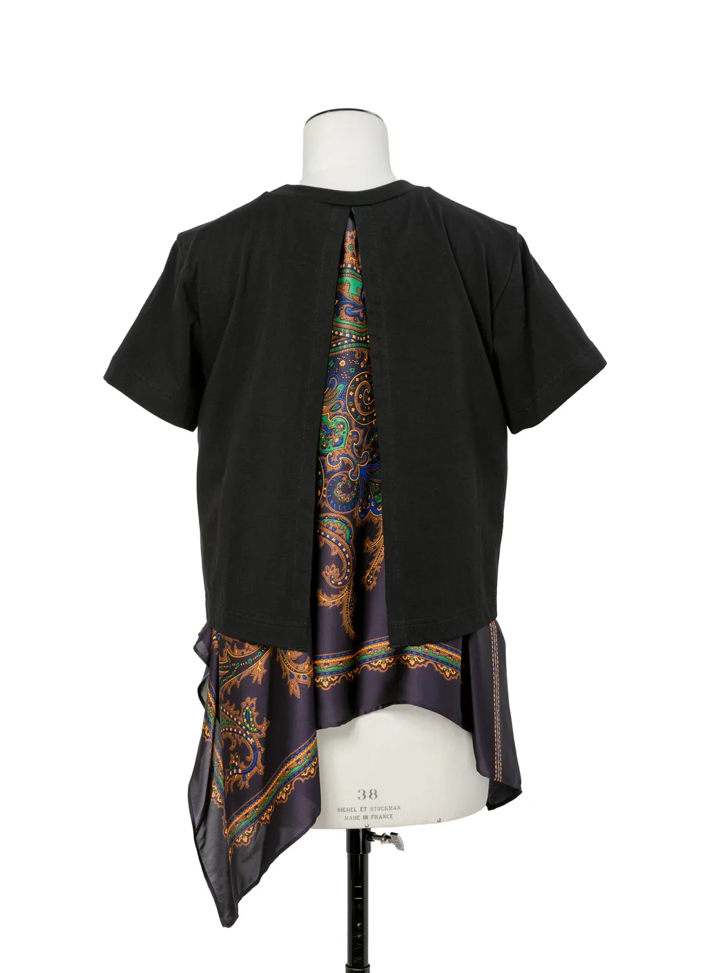 Paisley Print X Cotton Jersey T-Shirt