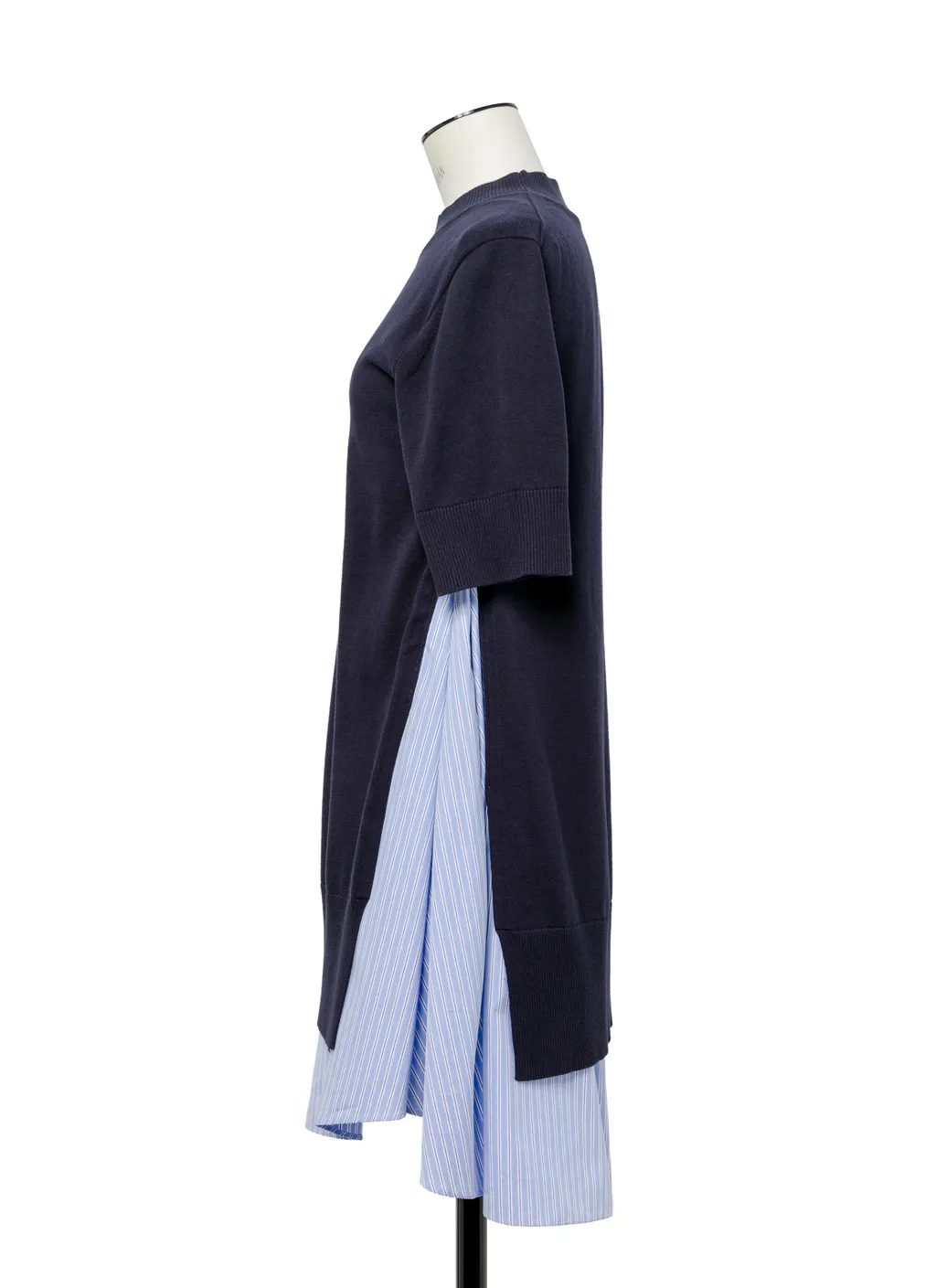 Poplin X Knit Dress