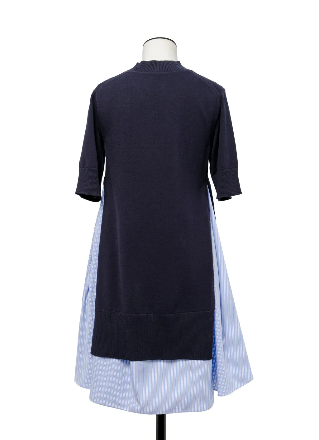 Poplin X Knit Dress