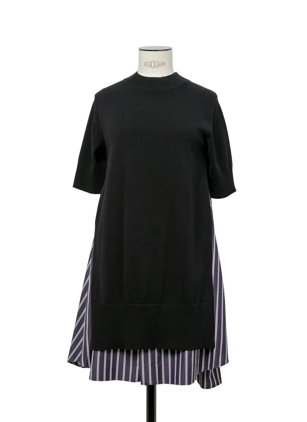 Poplin X Knit Dress