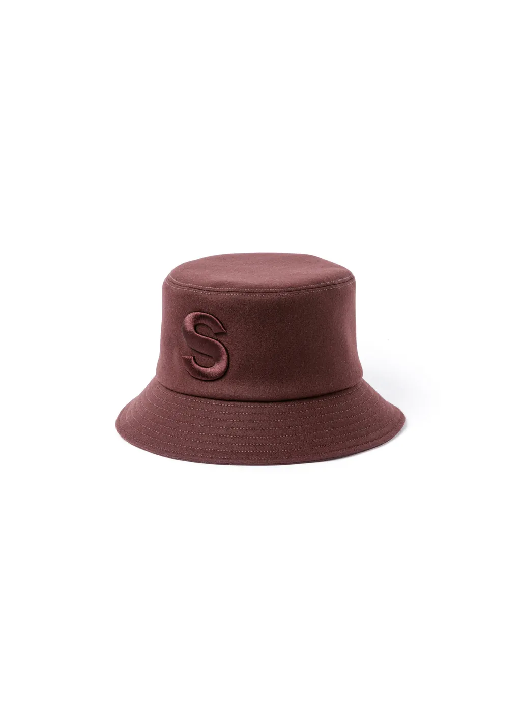 S Hat / Wool Melton