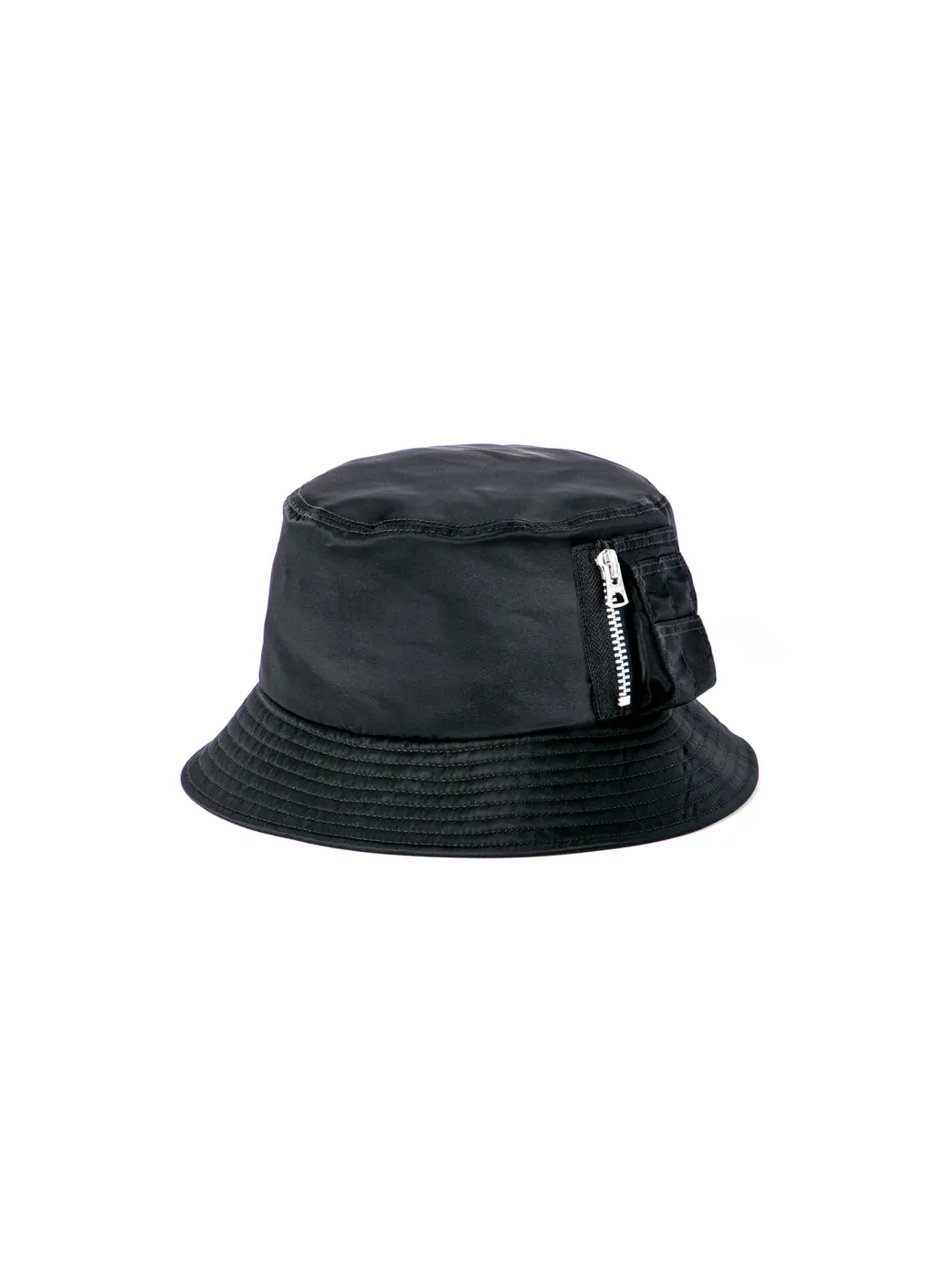 Single Brim Pocket Hat / Nylon Twill