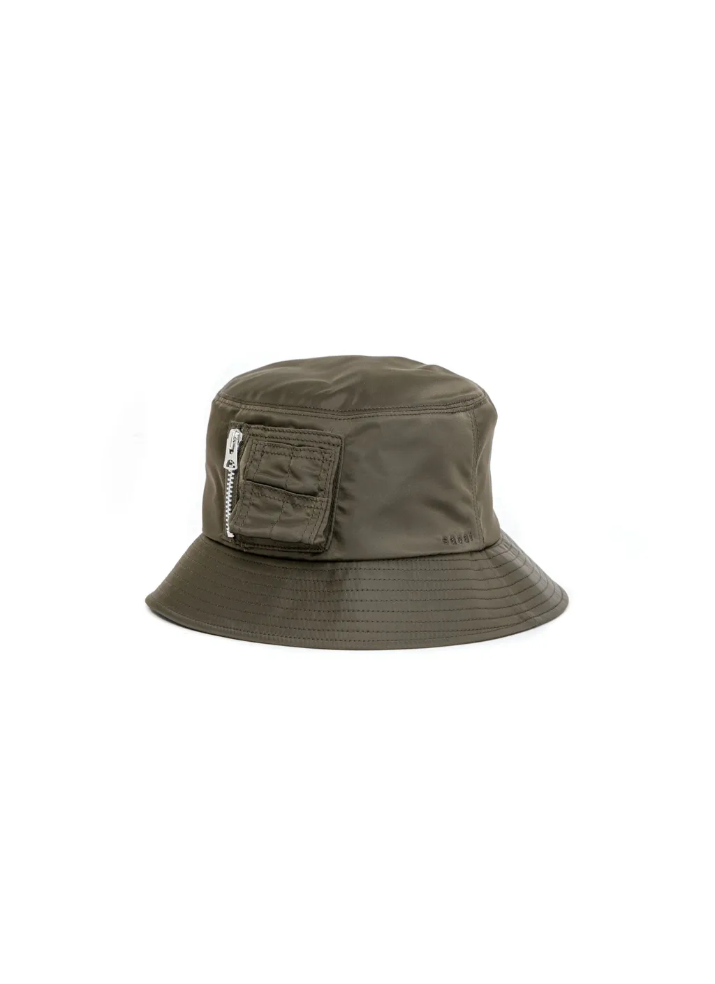 Single Brim Pocket Hat / Nylon Twill