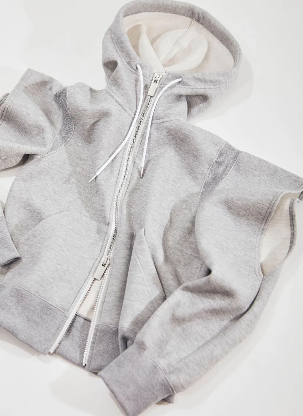Zip Sponge Sweatshirt
