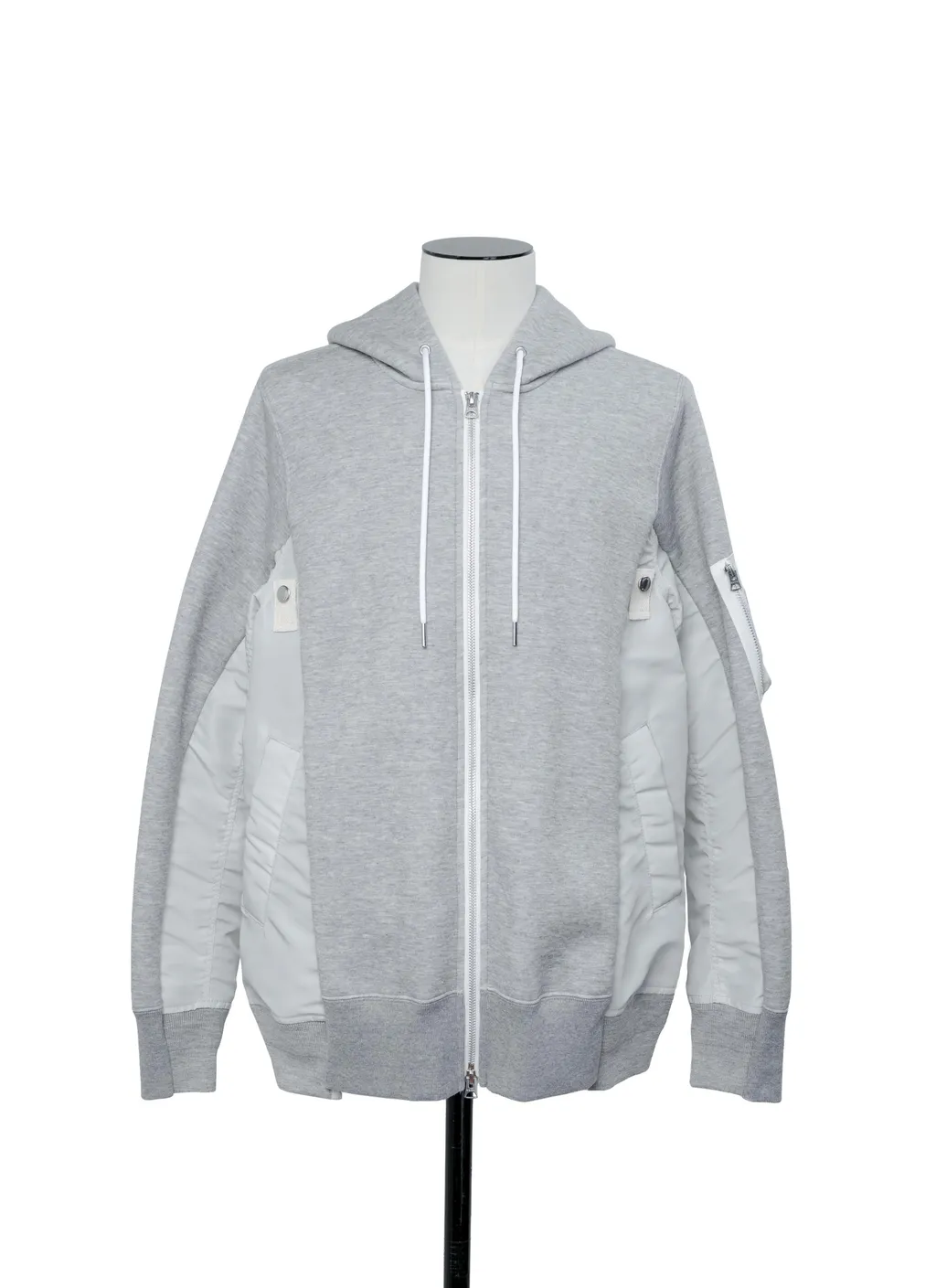 Sponge Sweat X Nylon Twill Hoodie
