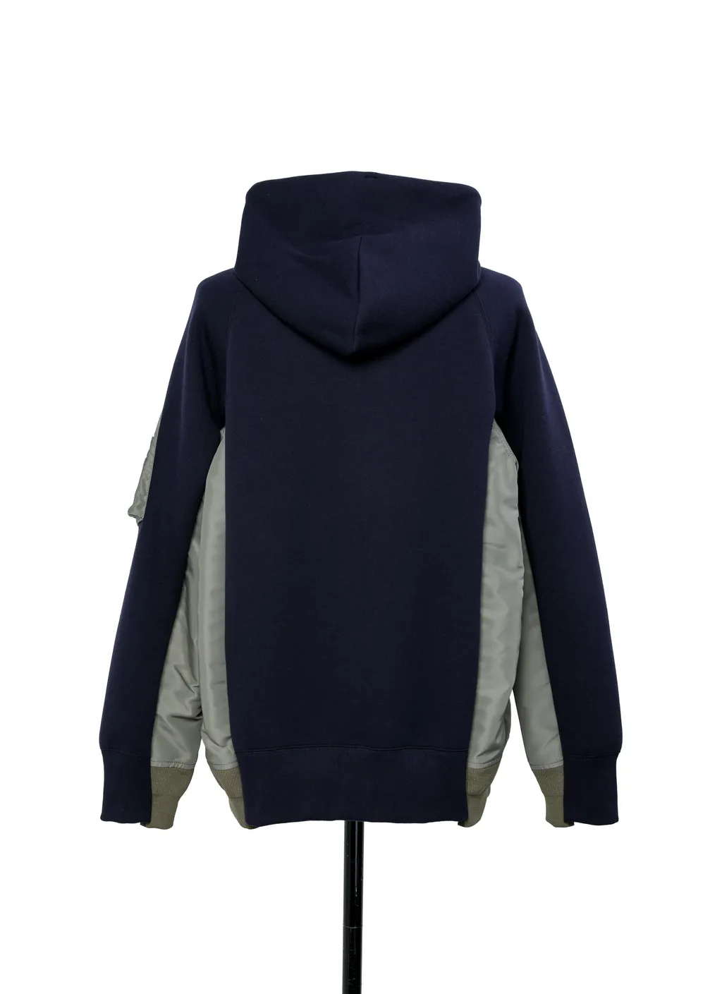 Sponge Sweat X Nylon Twill Hoodie