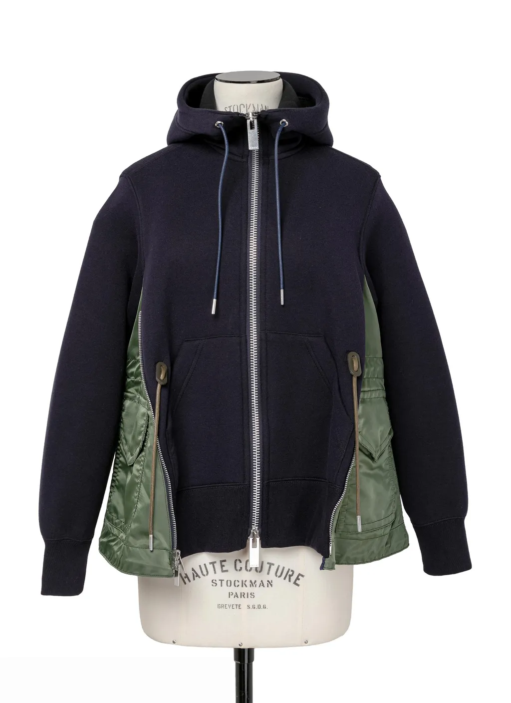 Sponge Sweat X Nylon Twill Hoodie