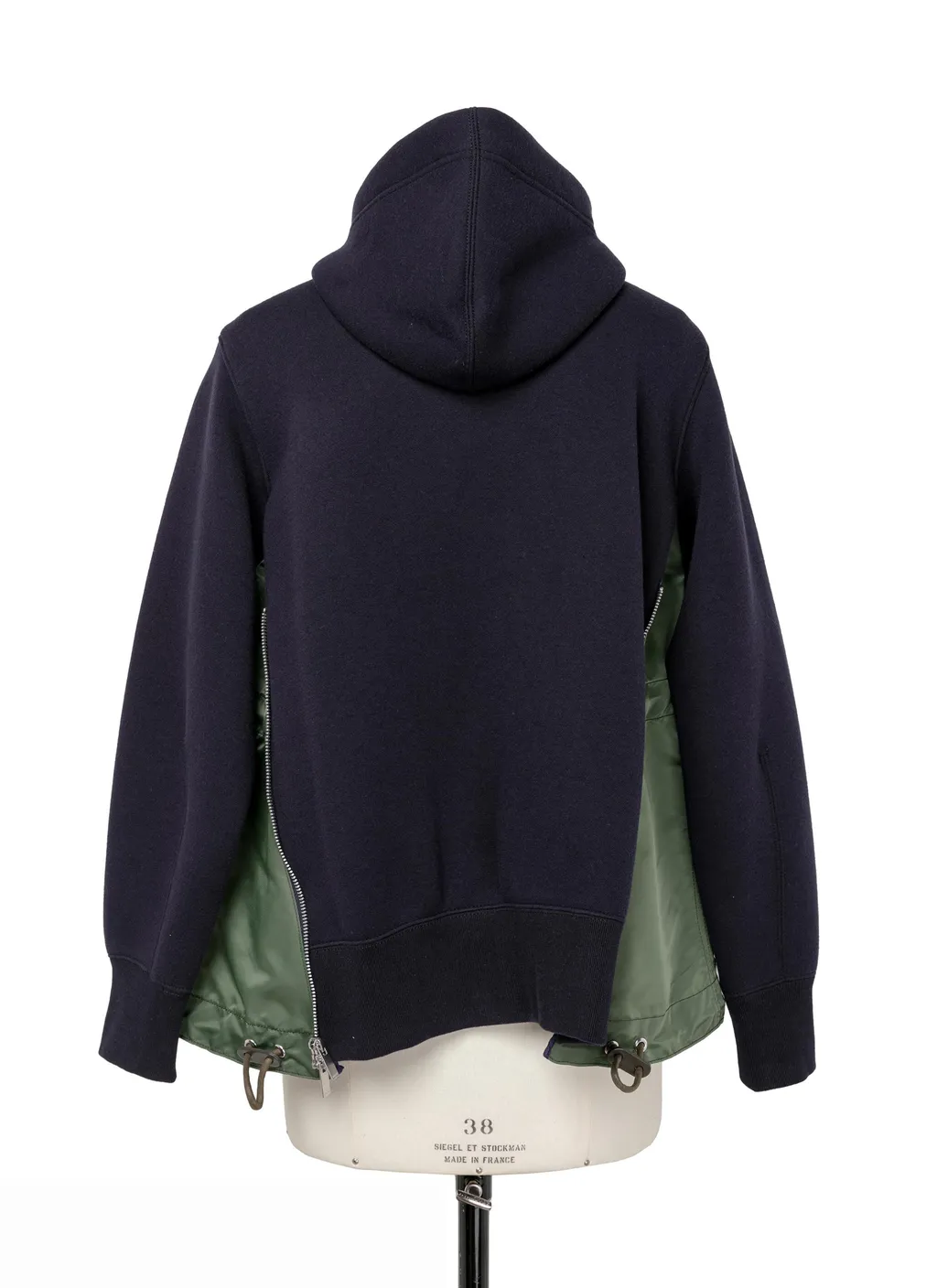 Sponge Sweat X Nylon Twill Hoodie