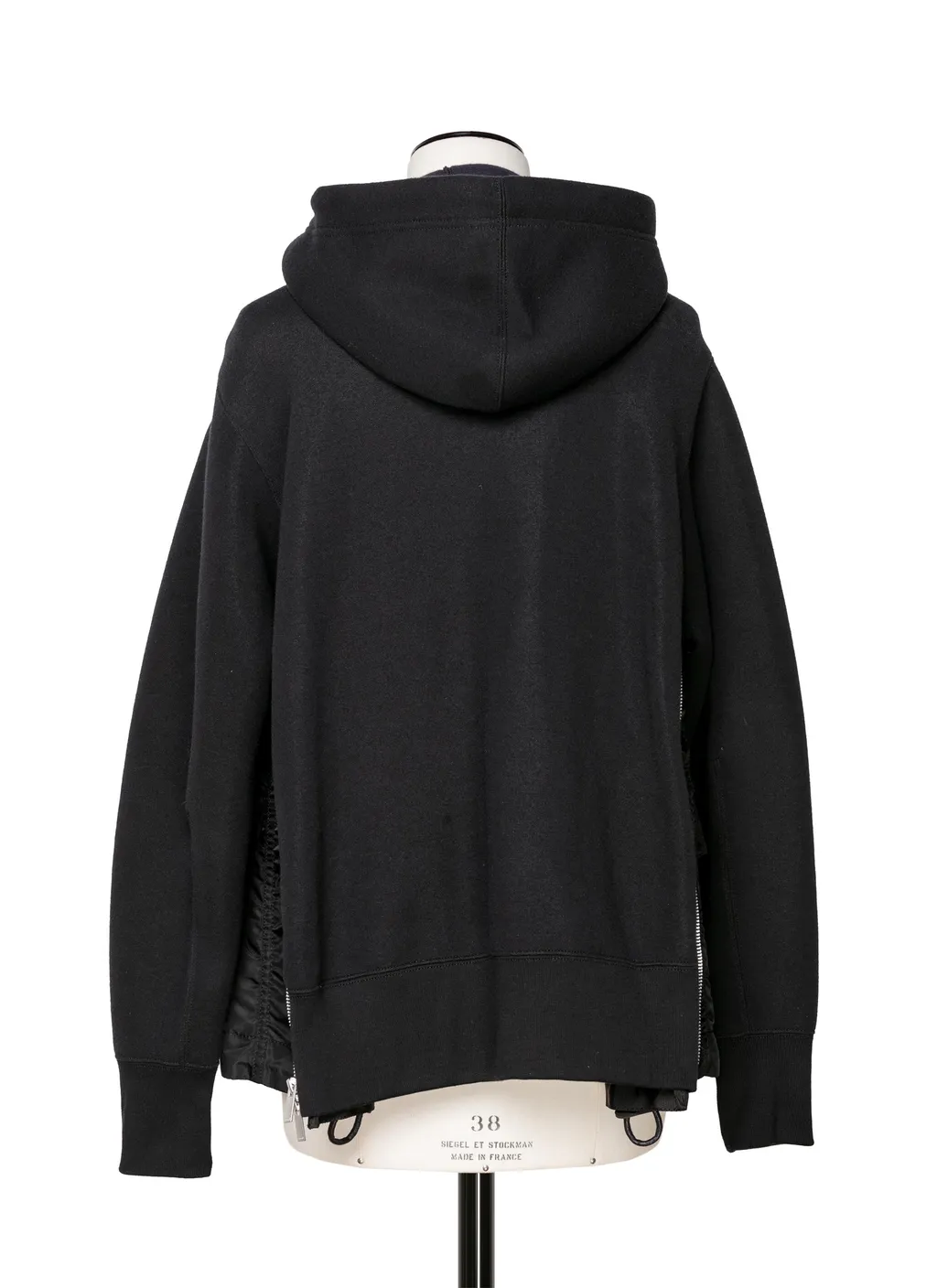 Sponge Sweat X Nylon Twill Hoodie