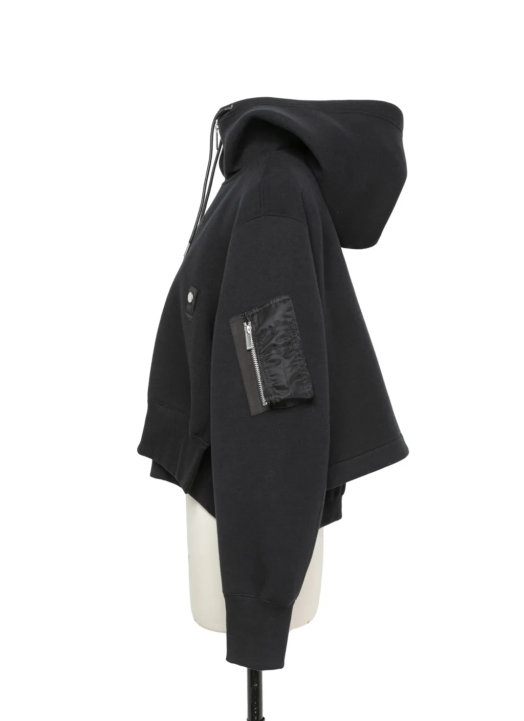 Sponge Sweat X Nylon Twill Hoodie