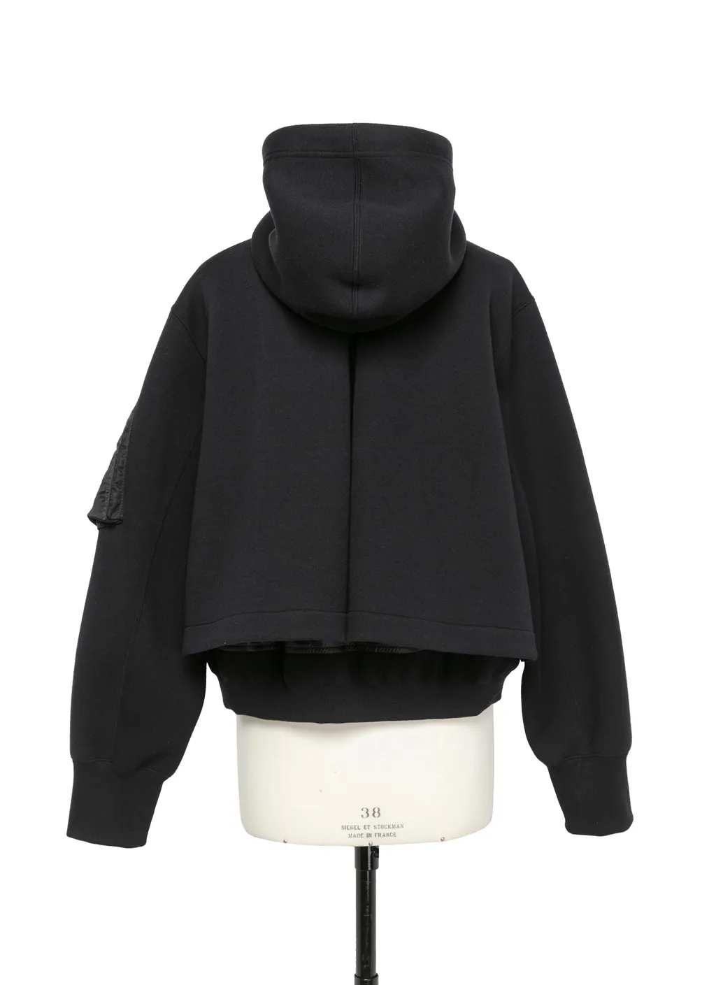 Sponge Sweat X Nylon Twill Hoodie