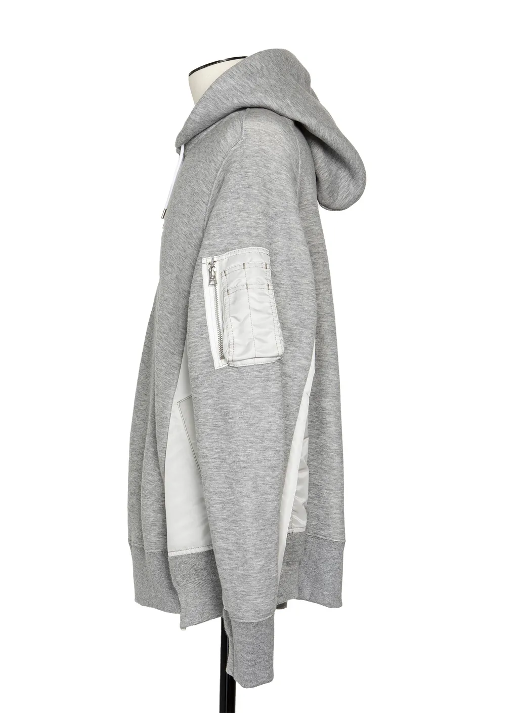Sponge Sweat X Nylon Twill Hoodie
