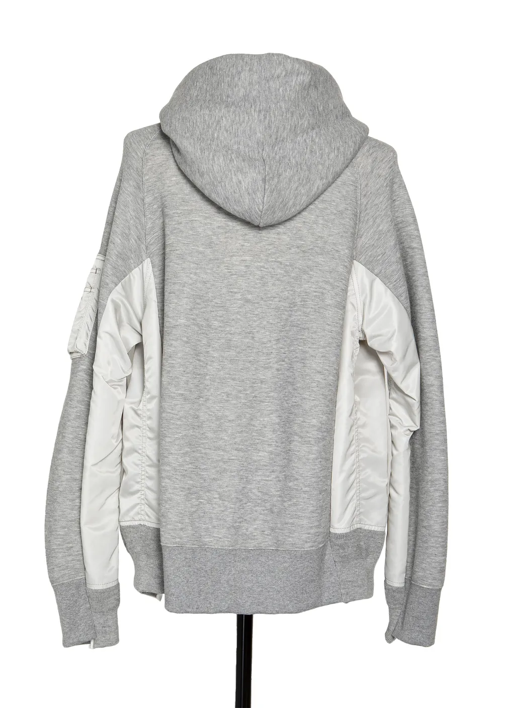 Sponge Sweat X Nylon Twill Hoodie
